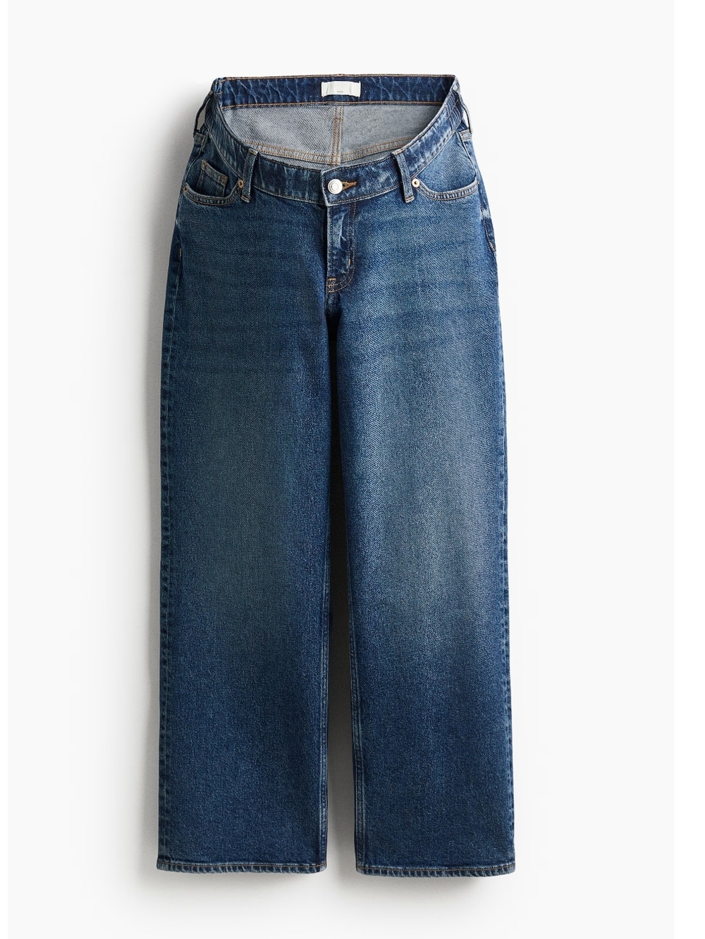 H&M Mama Before & After Straight Low Ankle Jeans